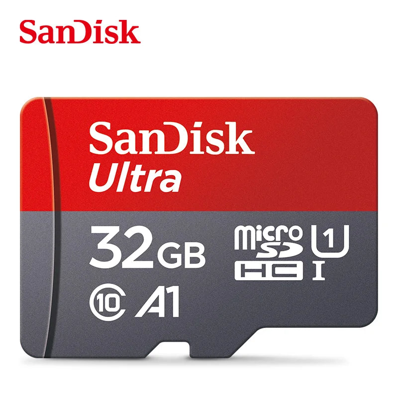 100% Original SanDisk Micro tf SD Card Class 10 TF Card 32GB 64GB 128GB Memory Card for Phone Tablet Flash Card