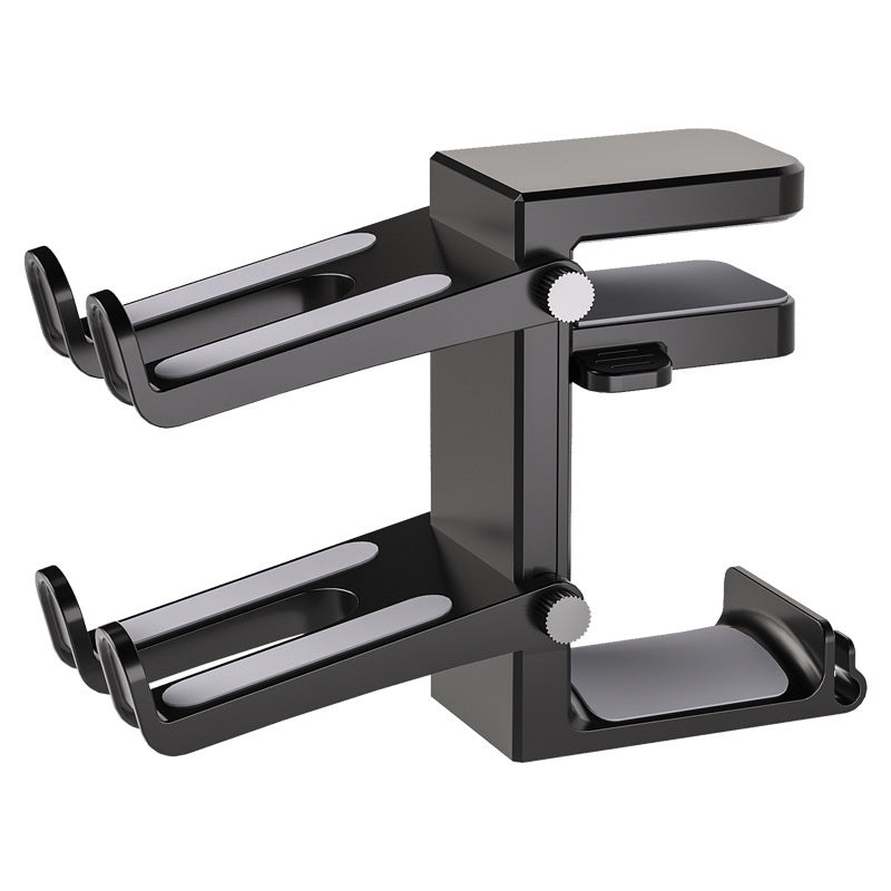 Multi-functional Headset Stand Clip Rotating Rack Gaming Controller Holder