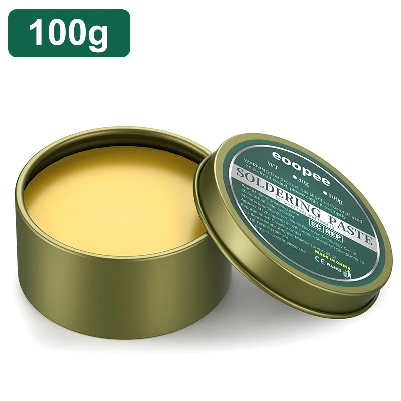 Solder Paste Rosin Flux 10g/30g/100g Lead-free Welding Flux Iron Repair Welding Paste Soldering Tin Soldering Oil Soldering Flux