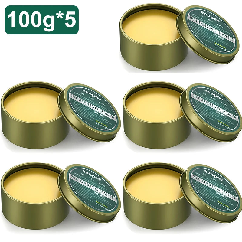 Solder Paste Rosin Flux 10g/30g/100g Lead-free Welding Flux Iron Repair Welding Paste Soldering Tin Soldering Oil Soldering Flux