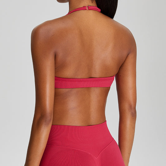 Seamless Thin-Strap Sports Bra For Women Outdoor