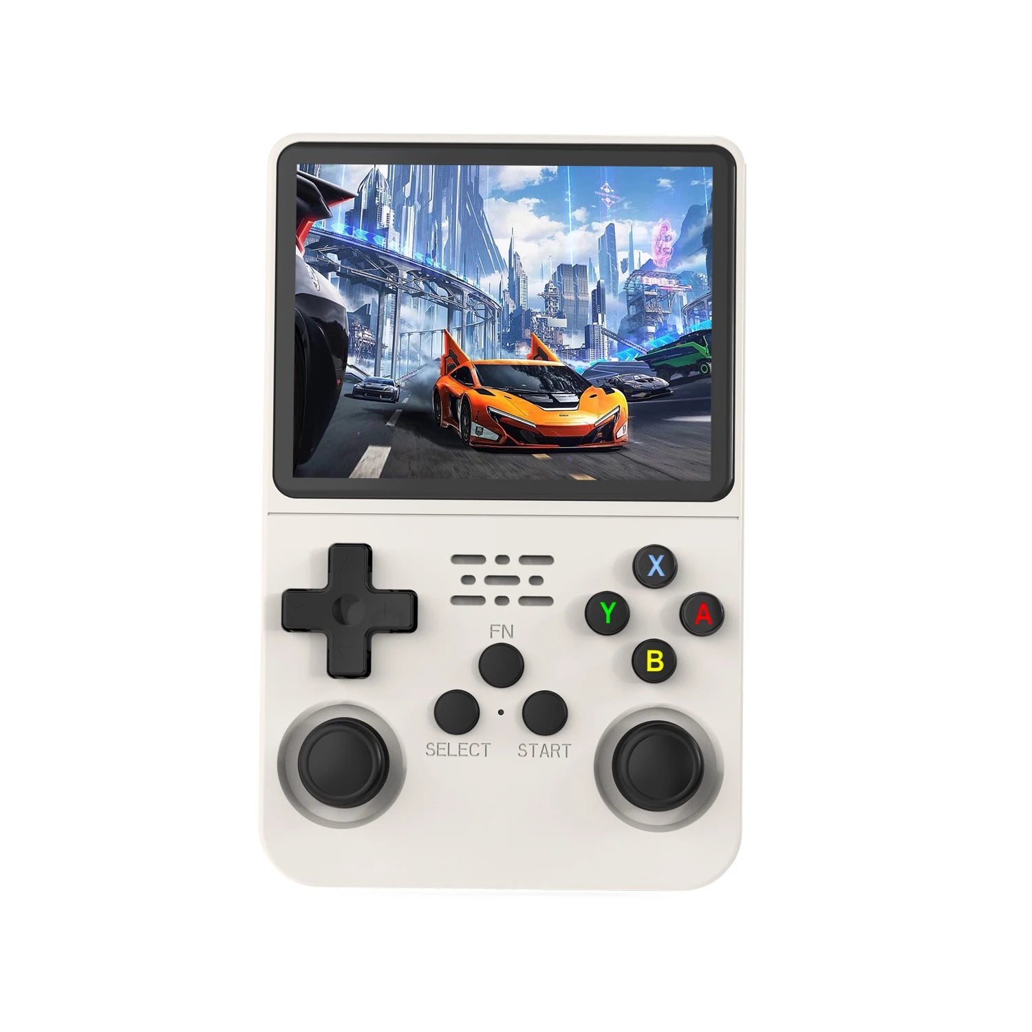 R36S Portable Handheld Game Console 3.5 Inch IPS Screen 640x480 Resolution 64GB Built-in Memory Classic Games Preloaded