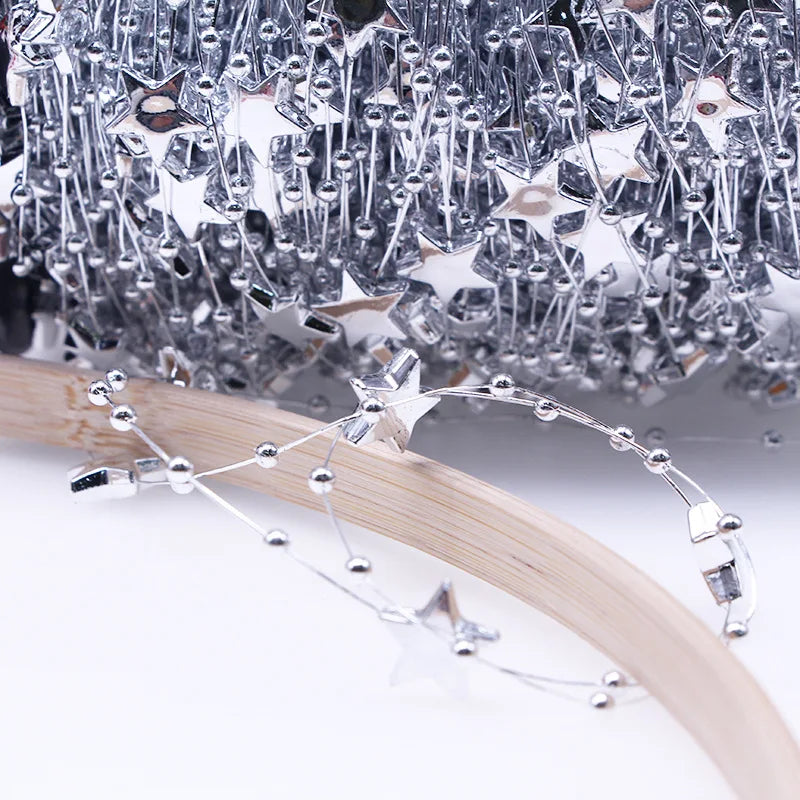 1M Mini Colorful Christmas Fairy Lights Fake Light String Dollhouse Decor Miniature Craft Furniture Accessory Pretend Play Toy