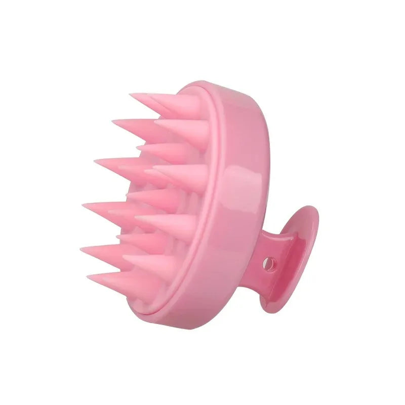 Silicone Shampoo Brush Head Scalp Massage Comb Hair Root Itching Clean The Scalp Thoroughly Body Massage Brush Bath Brush