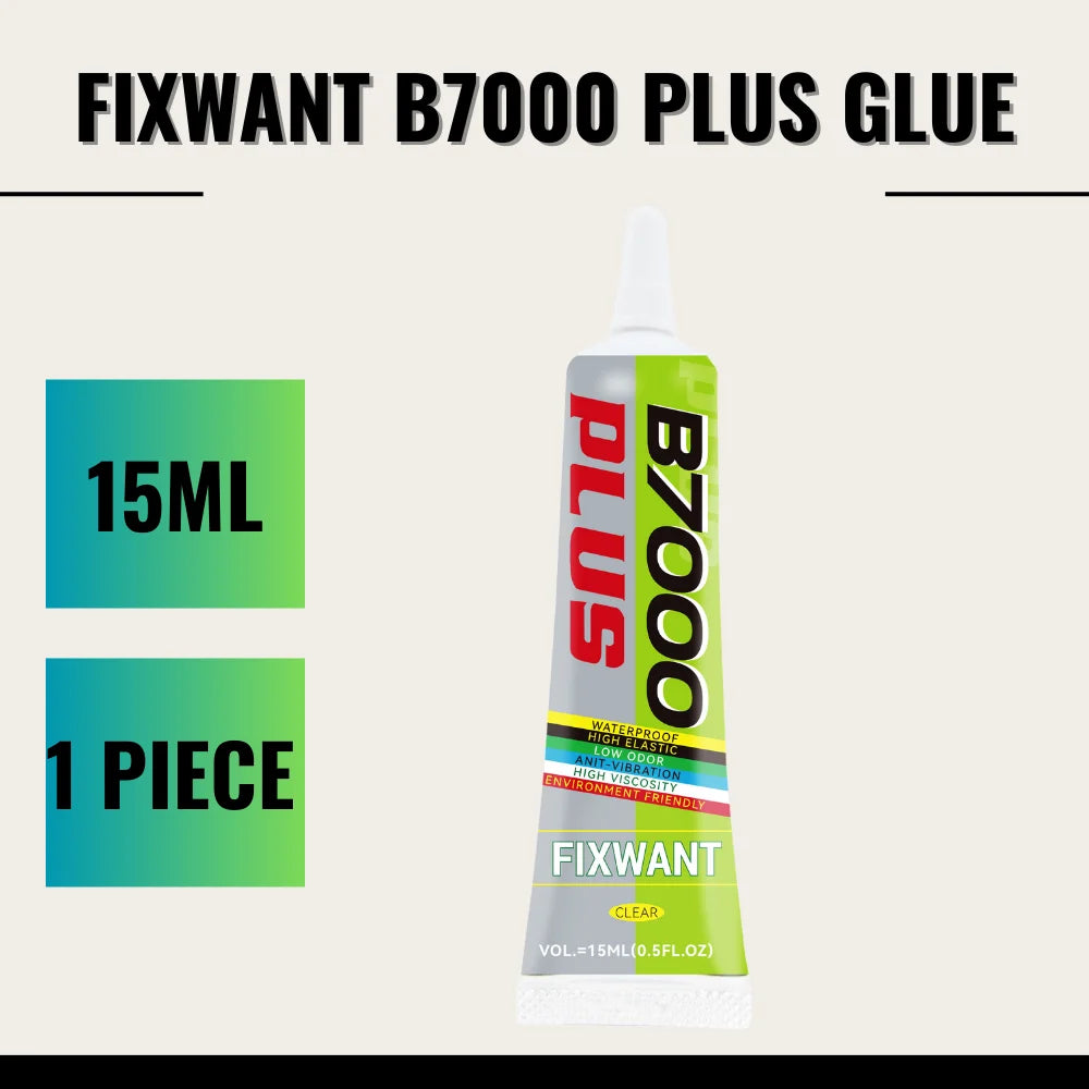 T7000 Black Contact Cellphone Tablet Repair Adhesive Strong T-7000 Glue 15ML 50ML 110ML with Fine Needle